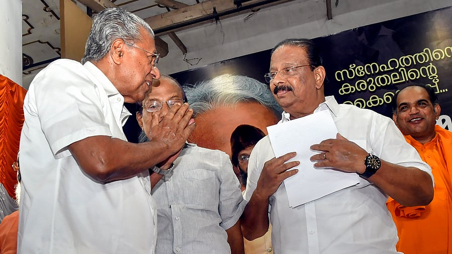 <div class="paragraphs"><p>Kerala Chief Minister Pinarayi Vijayan and KPCC president K.Sudhakaran</p></div>